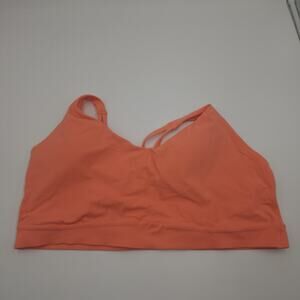 ATHLETA SOLACE BRA D-DD+IN PEACH SIZE 3X